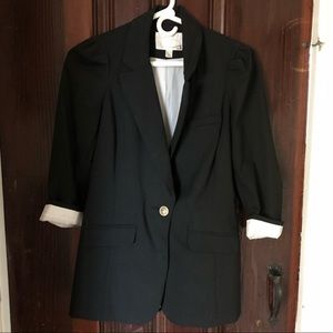 Dynamite black suit blazer Sz small